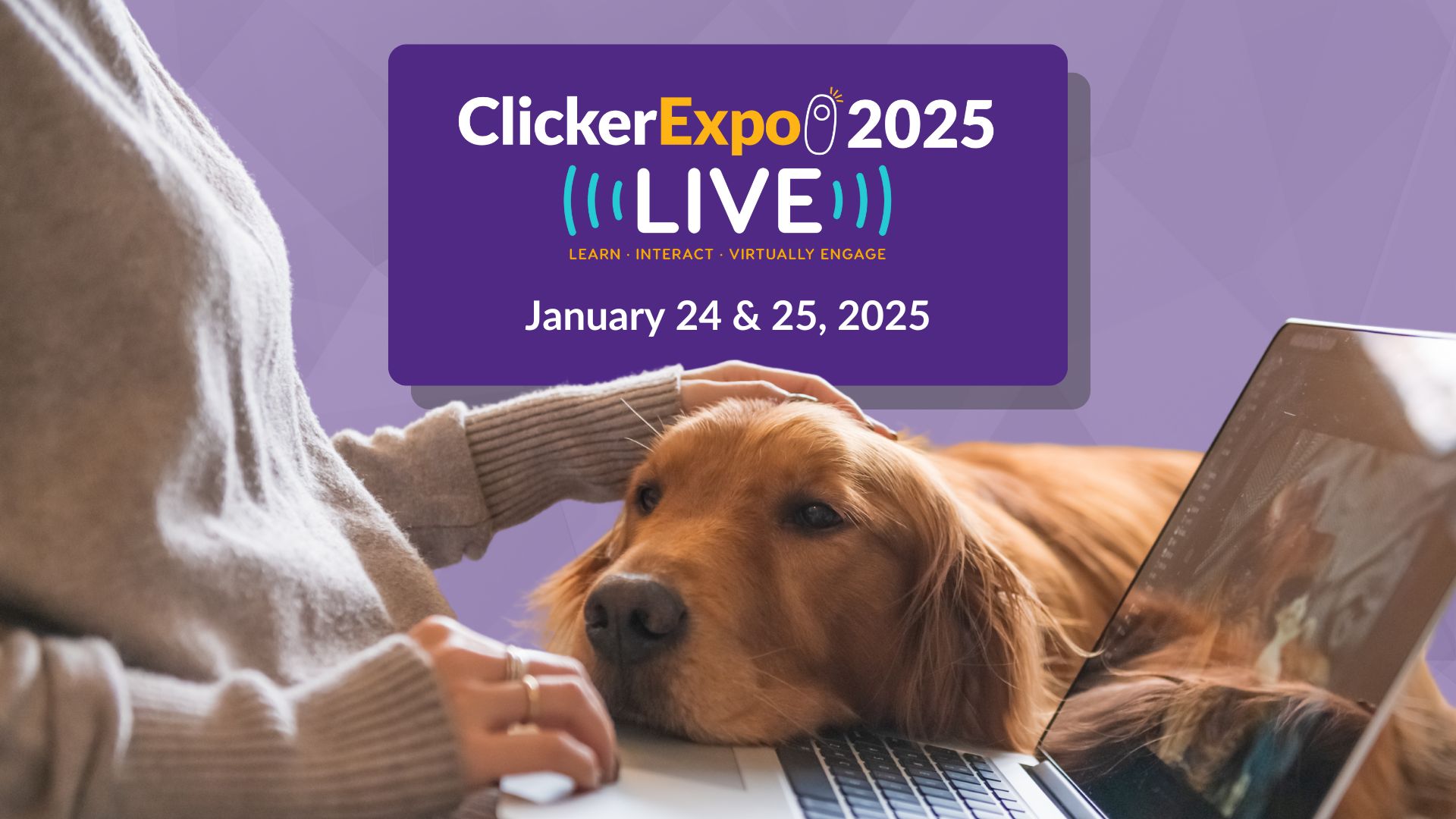 ClickerExpo LIVE 2025 Virtual Dog & Animal Training Conference